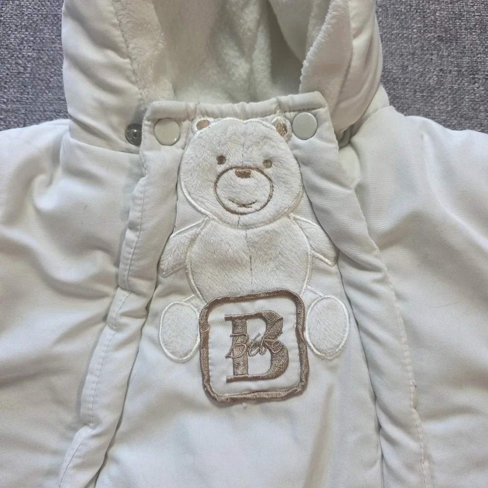 Gap Baby Snowsuit  Bebe Di Amour Lot of 3 snowsuits for 0-3 month White